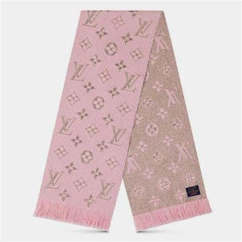 louis vuitton logomania shine scarf rose ballerine|logomania shine scarf uk.